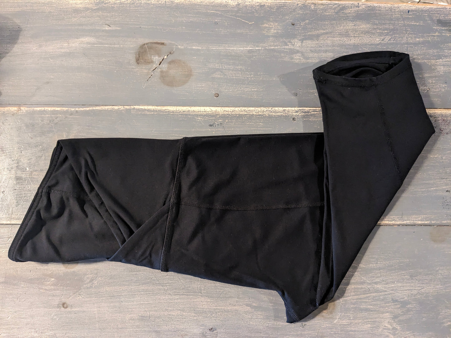 Active convertible full panel 16" cropped leggings, Black