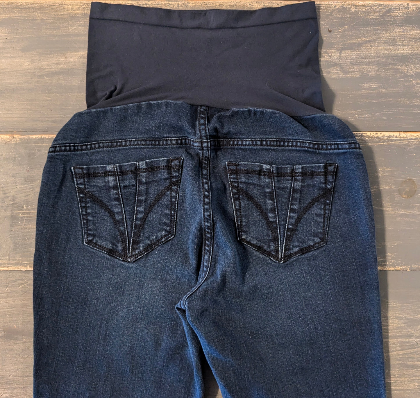 Classic full panel 28" skinny jeans, Dark wash