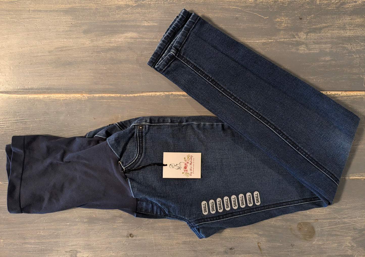 Full panel 29" skinny jeans, Dark wash