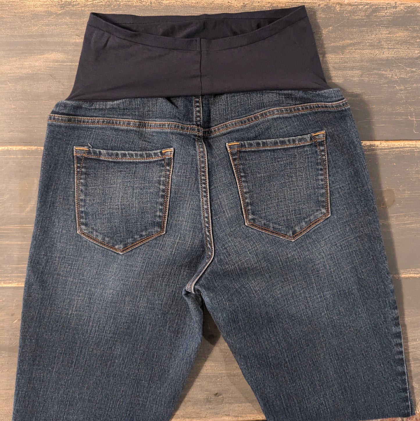 Full panel 30" bootcut jeans, Multi wash