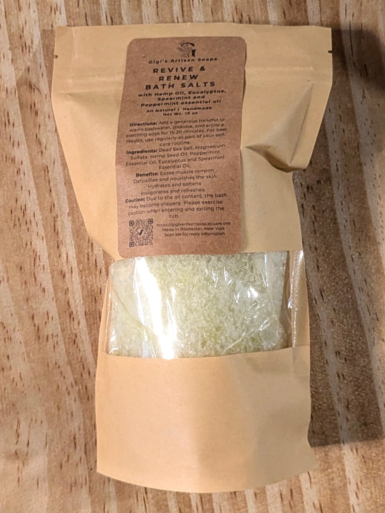 All-natural luxurious bath salts, Asst'd