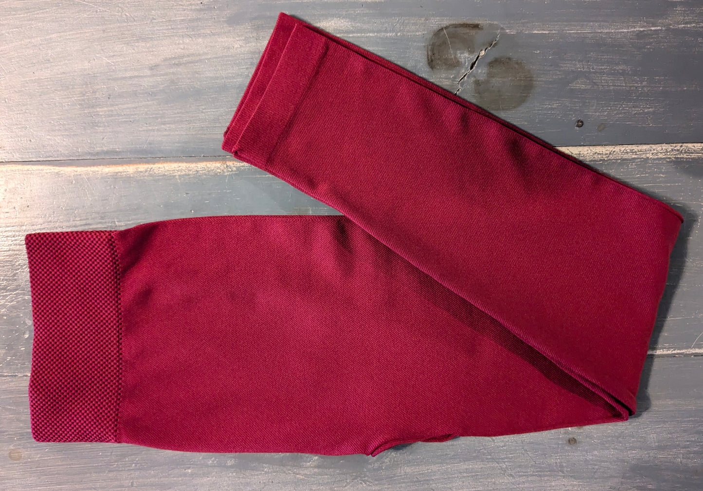 Extra cozy active seamless full panel 25" leggings, Cranberry