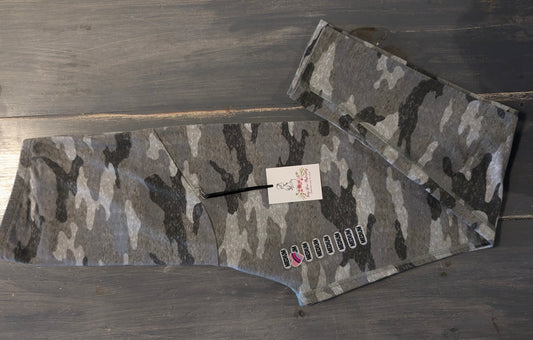 Classic full panel 25" leggings, Olive camo