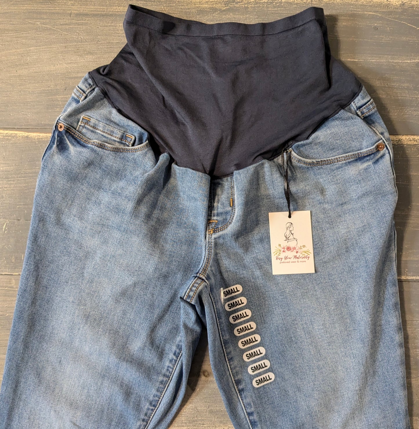 Full panel 27" skinny jeans, Multi wash