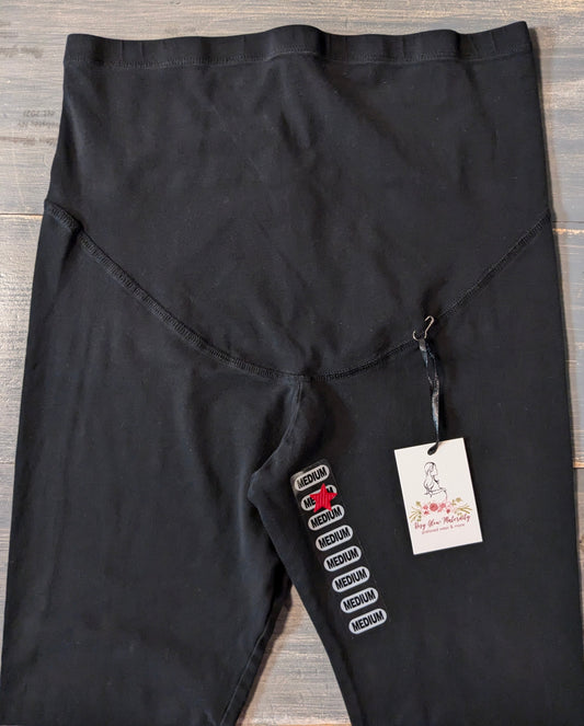 Basic full panel 26" leggings, Black