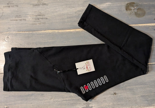 Basic full panel 26" leggings, Black