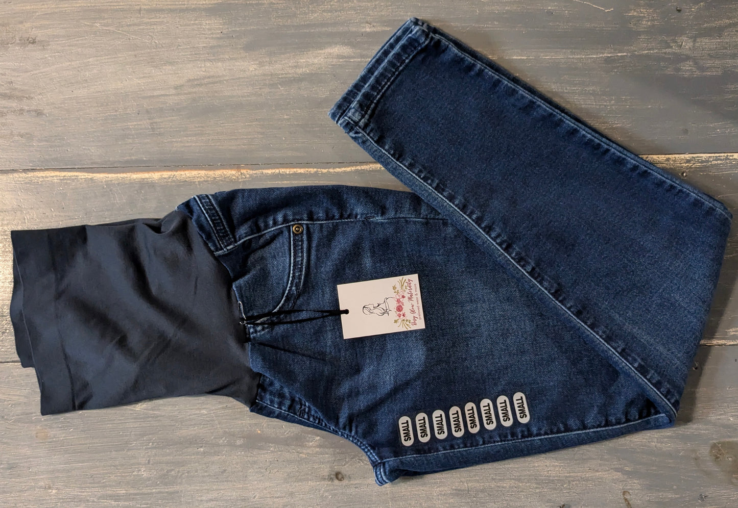 Full panel 27" skinny jeans, Dark wash