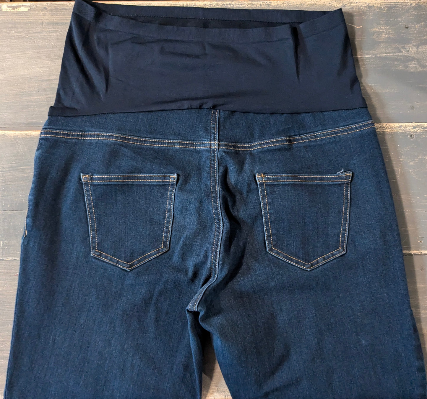 Full panel 26” skinny jeans, Dark wash