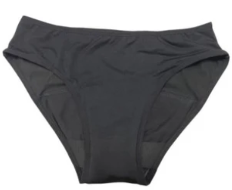 Bamboo postpartum period panties 3pk, Black *brand new*